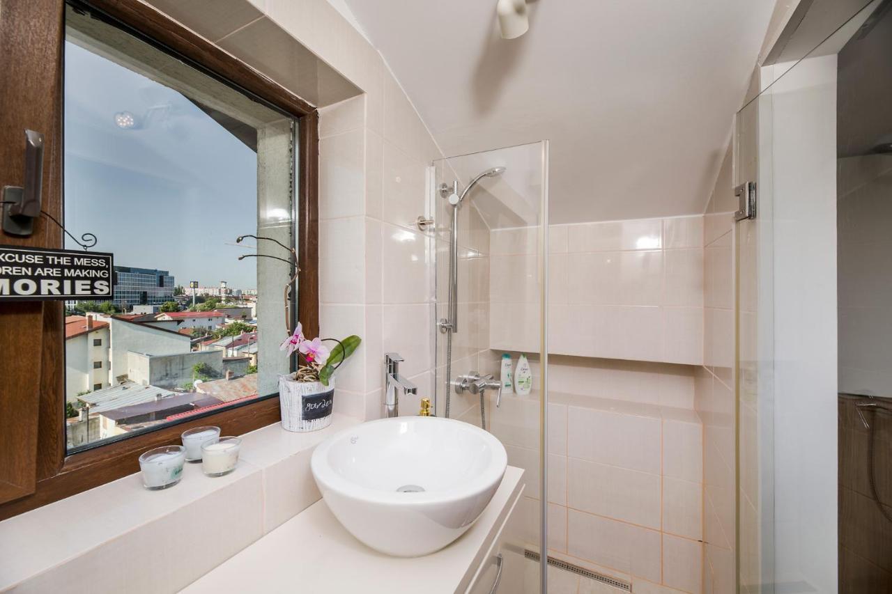 Bucharest Penthouse With Sauna And Terrace Kültér fotó